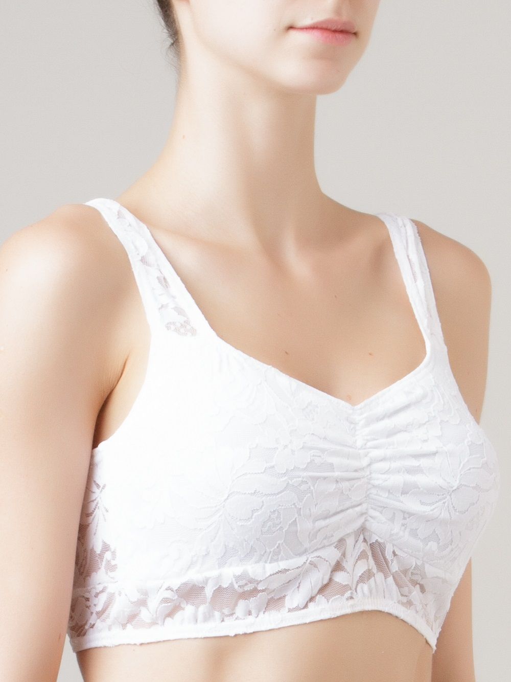 Amir Slama lace-design T-shirt bra - Image 3