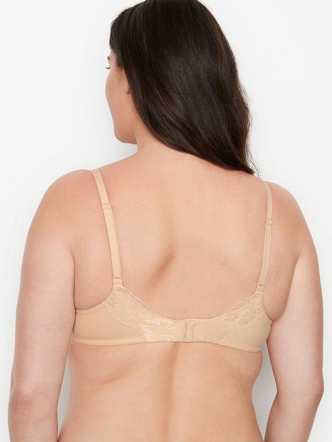 Victoria's Secret Lightly-Lined Smooth & Lace Demi Bra - Image 2