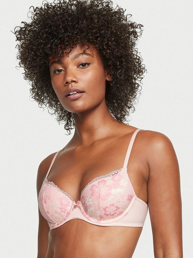 Victoria's Secret Lace Lightly Lined Demi Bra