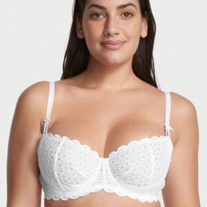 Victoria's Secret Wicked Unlined Eyelet Lace Balconette Bra