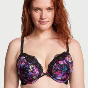 Victoria's Secret Bombshell Add-2-Cups Shine Strap Push-Up Bra