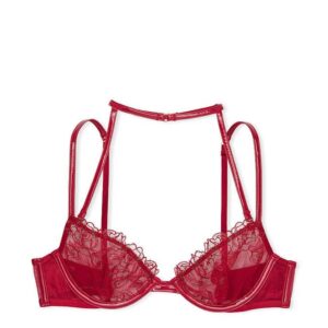 Victoria's Secret  Midnight Affair Embroidery Low-Cut Demi Bra
