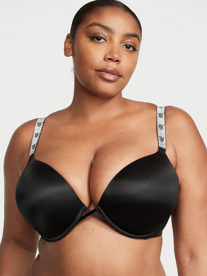 Victoria's Secret Bombshell Add-2-Cups Shine Strap Push-Up Bra