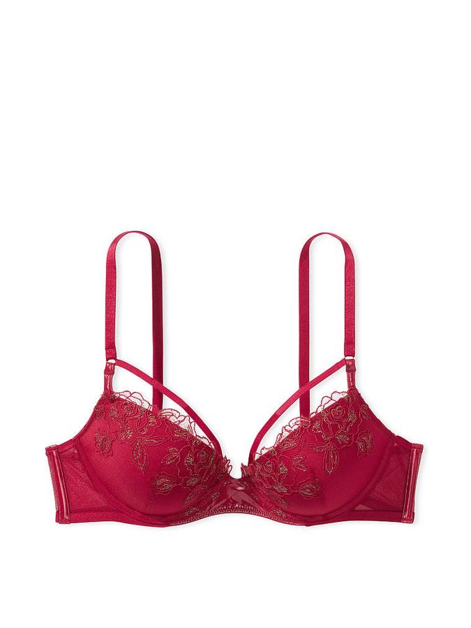 Victoria's Secret Midnight Affair Embroidery Push-Up Bra - Image 3