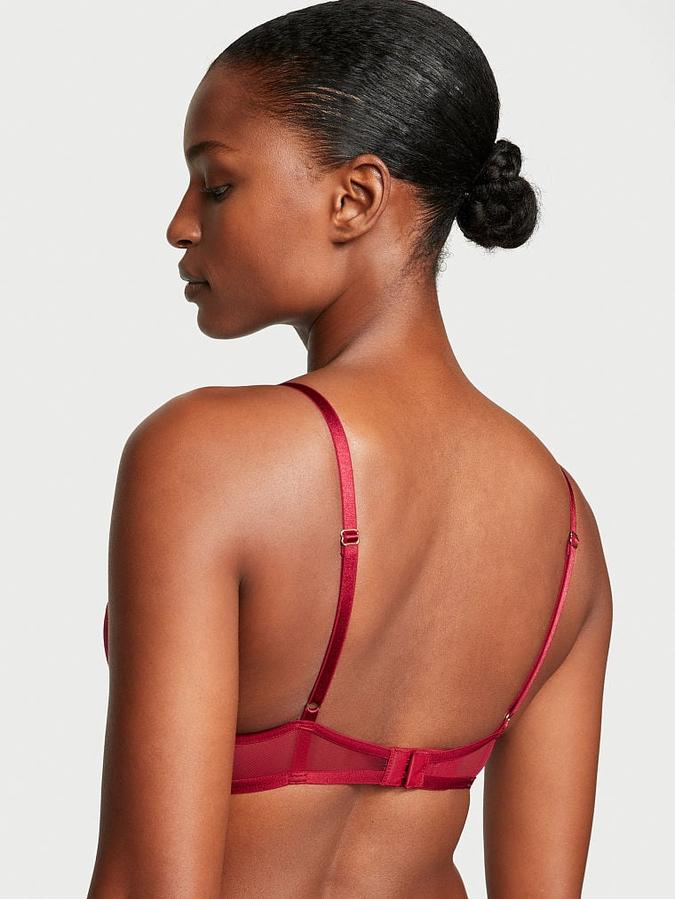 Victoria's Secret Midnight Affair Embroidery Push-Up Bra - Image 2