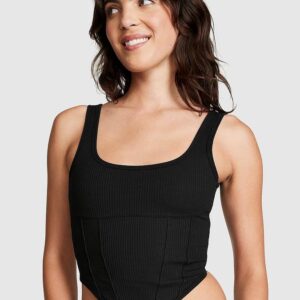 Victoria's Secret Base Cotton Corset Top