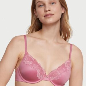 Victoria's Secret Lightly Lined Full-Coverage Lace-Trim Bra