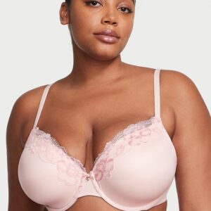 Victoria's Secret Lightly Lined Full-Coverage Lace-Trim Bra