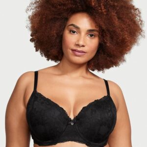 Victoria's Secret Lightly Lined Lace-Cup Demi Bra
