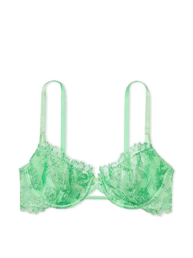 Victoria's Secret Wicked Unlined Boho Floral Embroidery Balconette Bra - Image 3