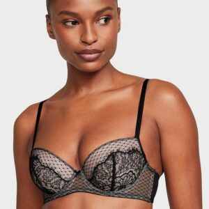 Victoria's Secret Lace Lightly Lined Demi Bra