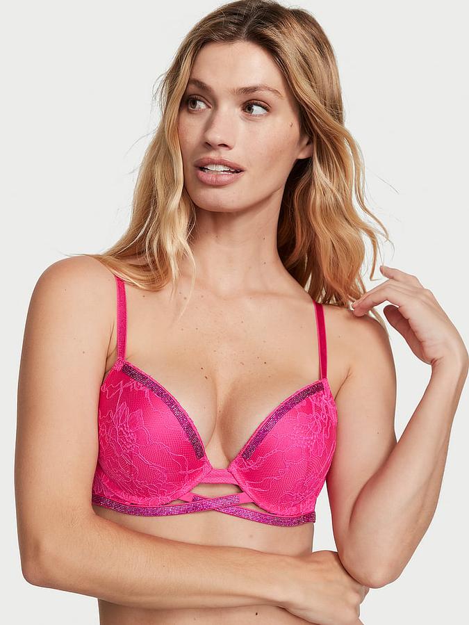 Victoria's Secret Shine Cradle Lace Push-Up Bra