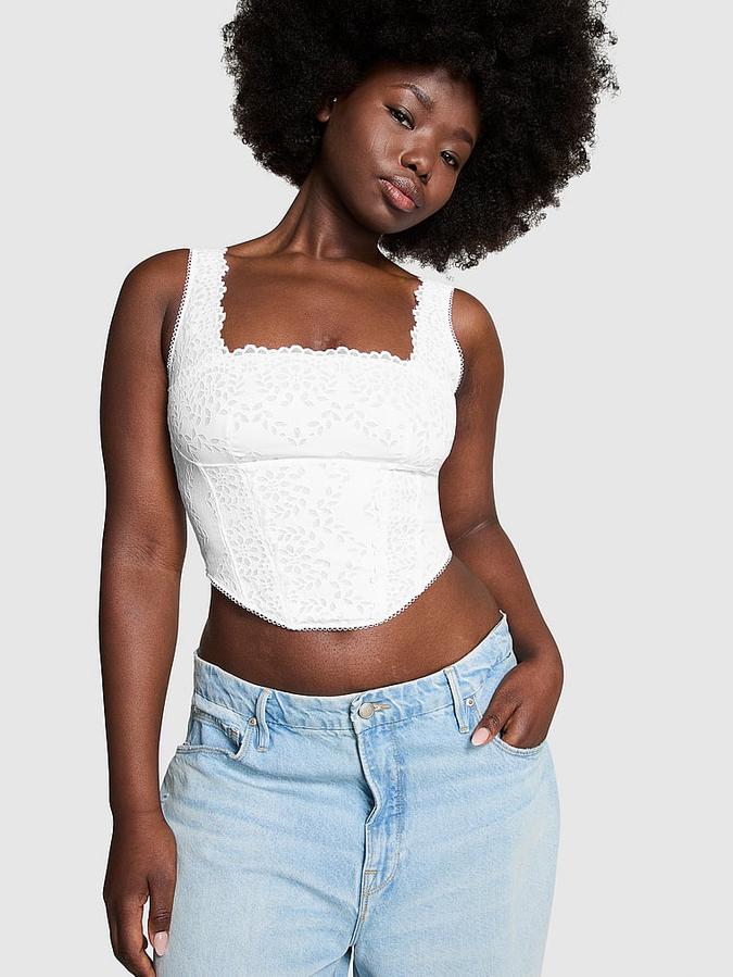 Victoria's Secret Wicked Unlined Boho Floral Embroidery Balconette Bra