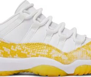 Wmns Air Jordan 11 Low 'Yellow Snakeskin'