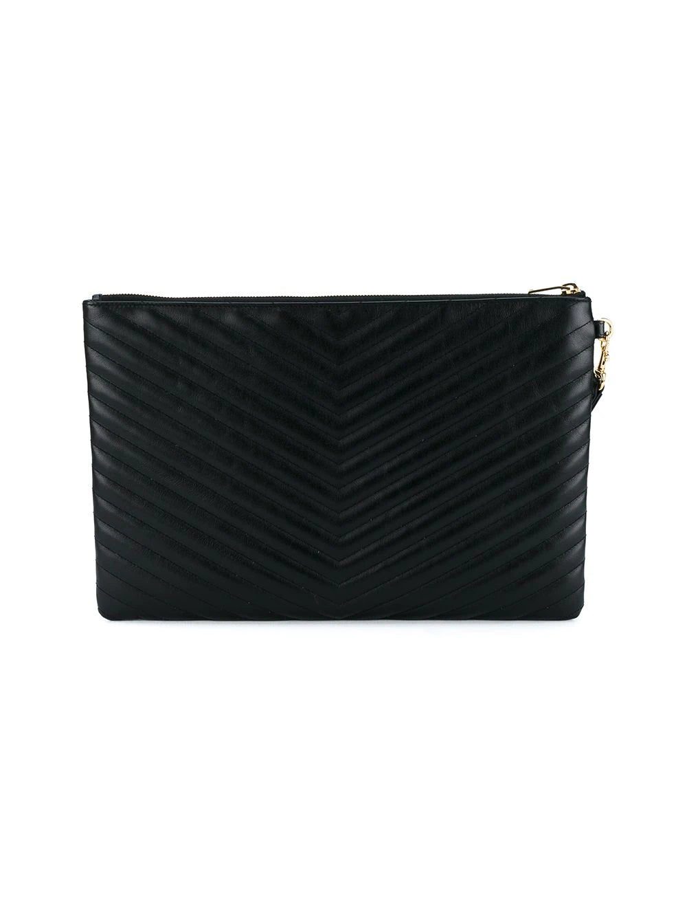 Saint Laurent Monogram quilted document holder - Image 3