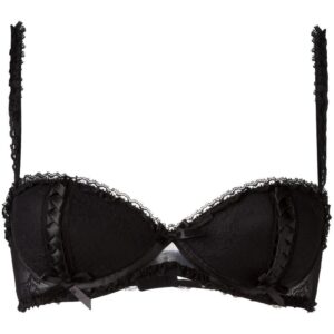 Folies By Renaud Carla Noir lace trimmed bra