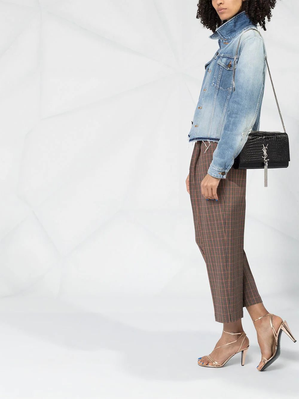 Saint Laurent medium Kate Monogram satchel - Image 2