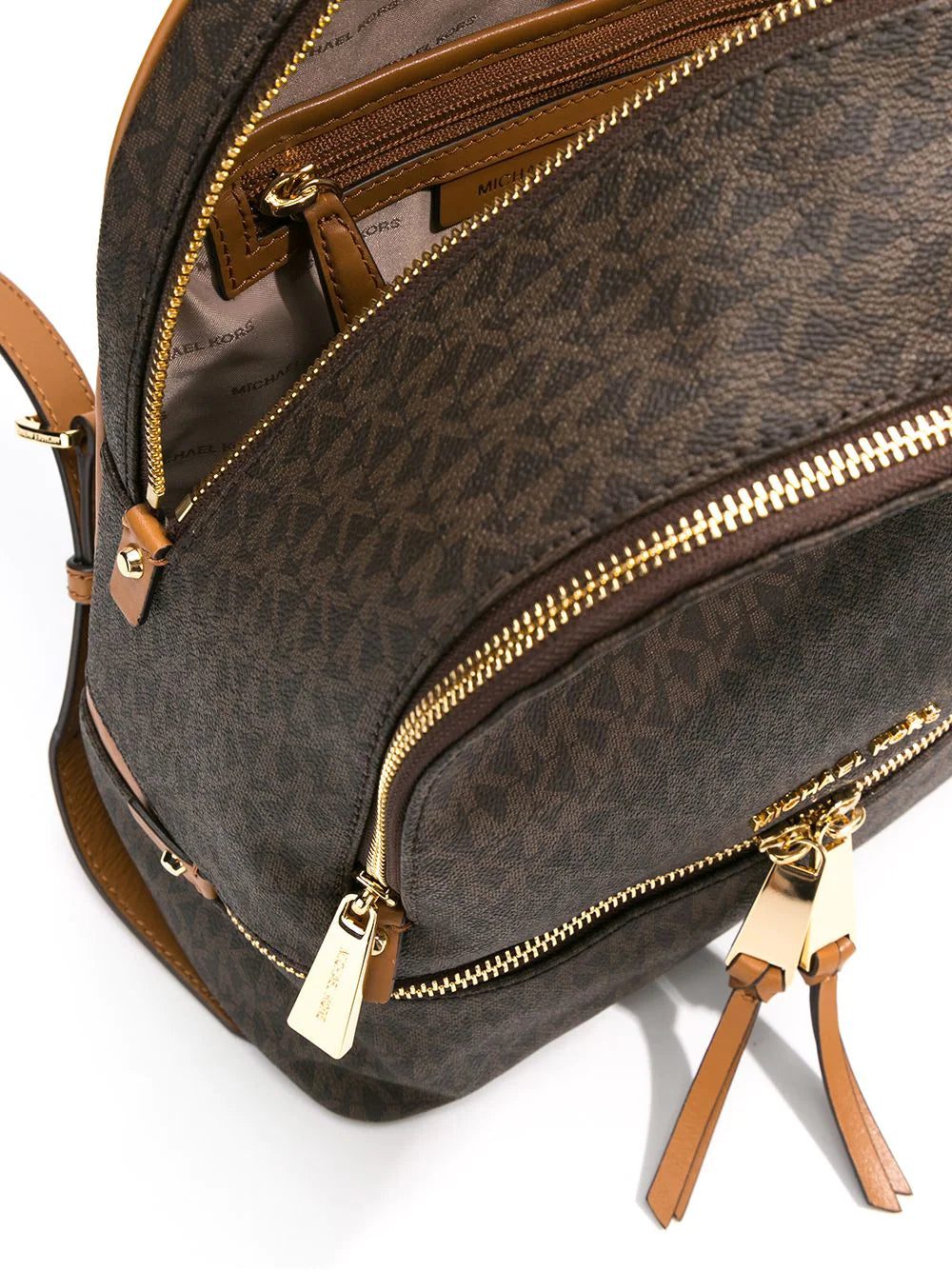 Michael Michael Kors medium Rhea logo-print backpack - Image 3