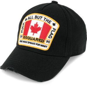 DSQUARED2 Canadian flag baseball cap