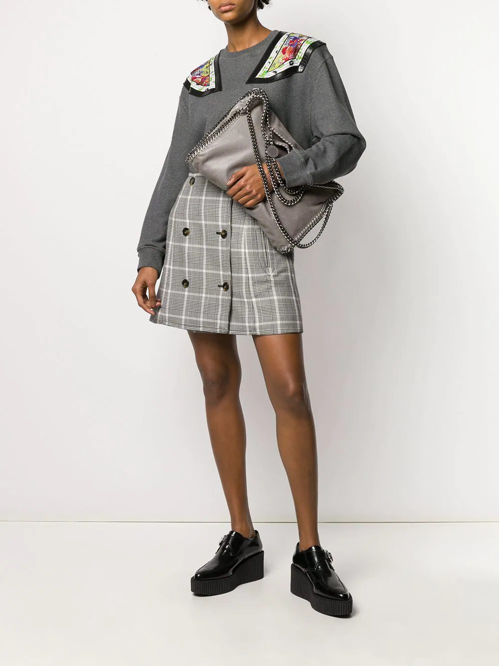 Stella McCartney large Falabella foldover tote - Image 2