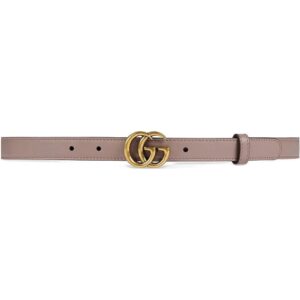 Gucci  Leather belt with Double G buckle