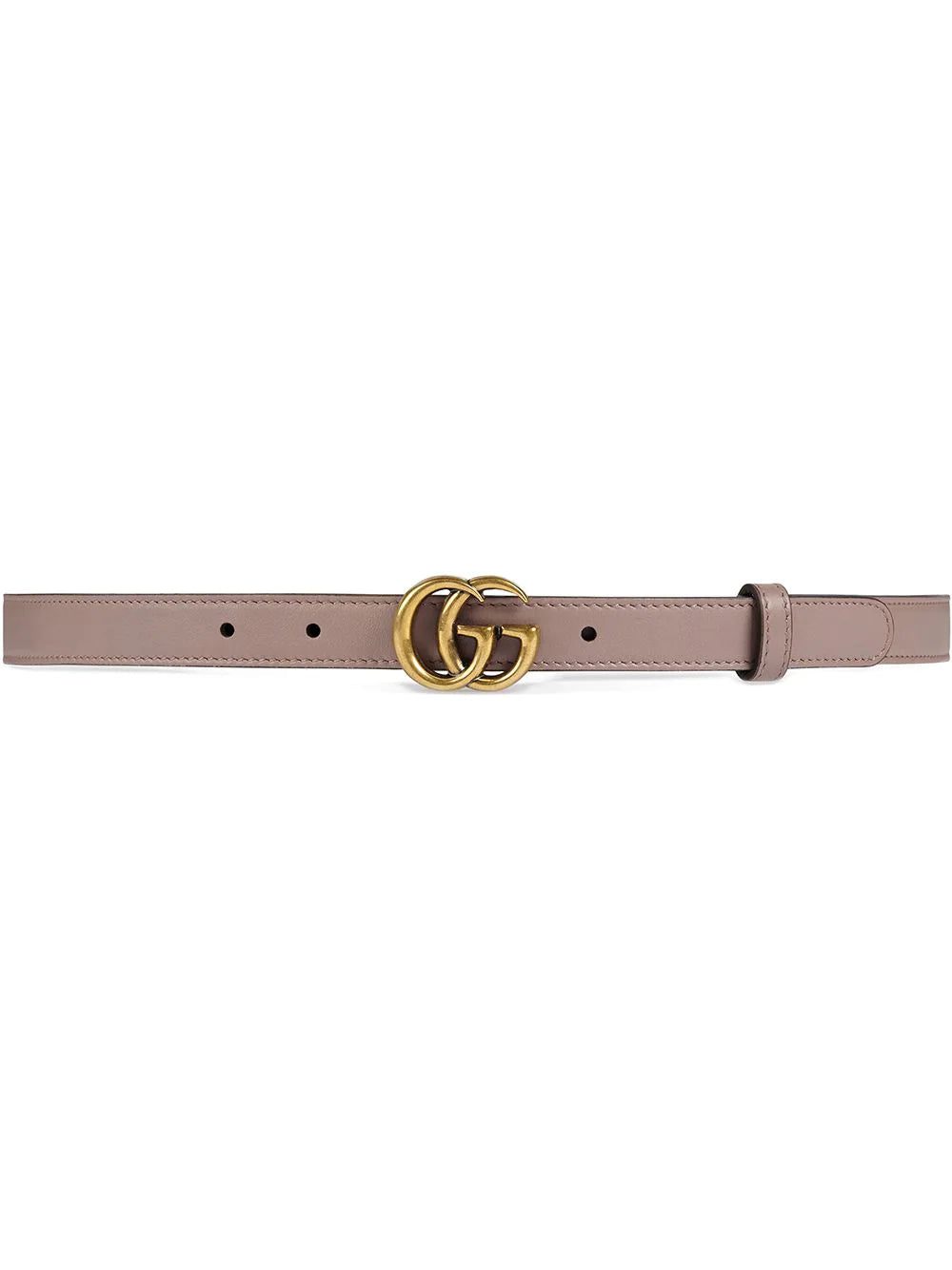 Gucci Leather belt with Double G buckle
