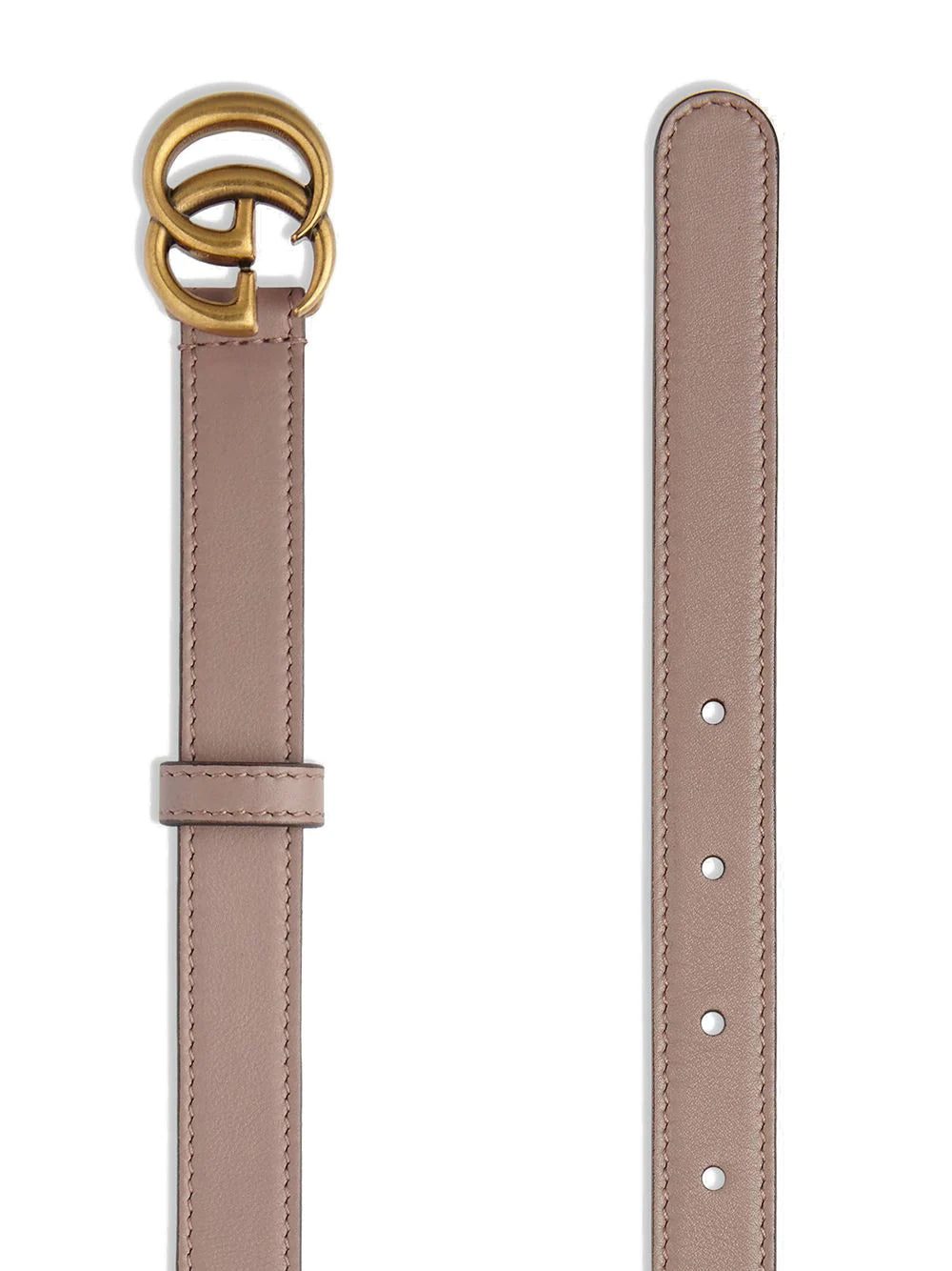 Gucci Leather belt with Double G buckle - Image 2