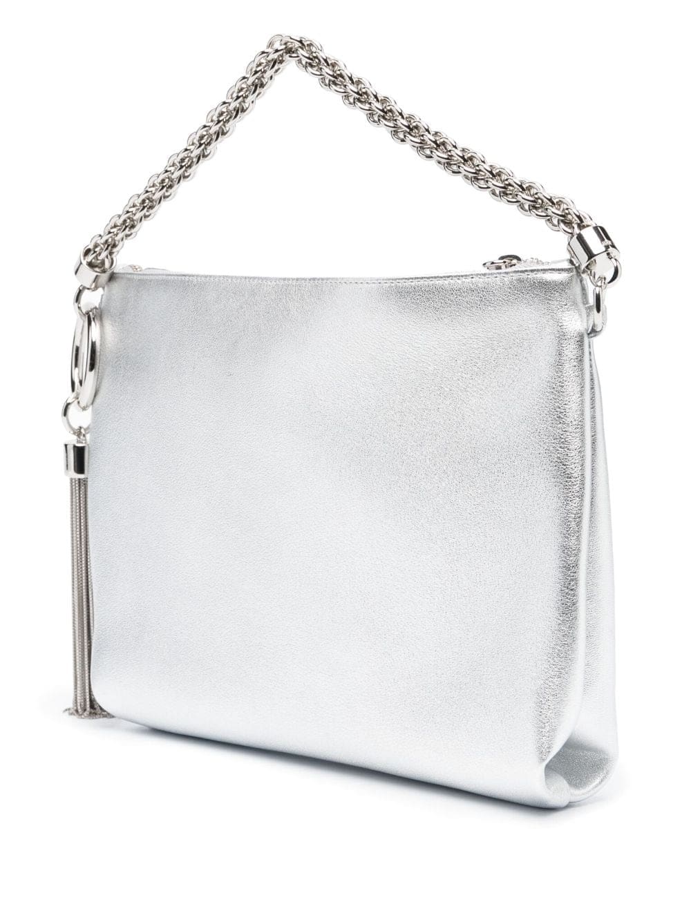 Jimmy Choo Callie metallic tassel clutch - Image 3