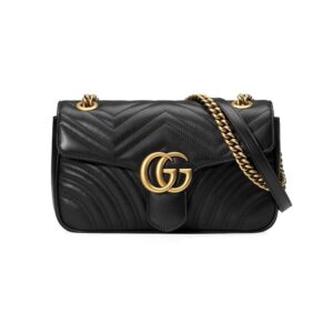 Gucci  GG Marmont small matelassé leather shoulder bag