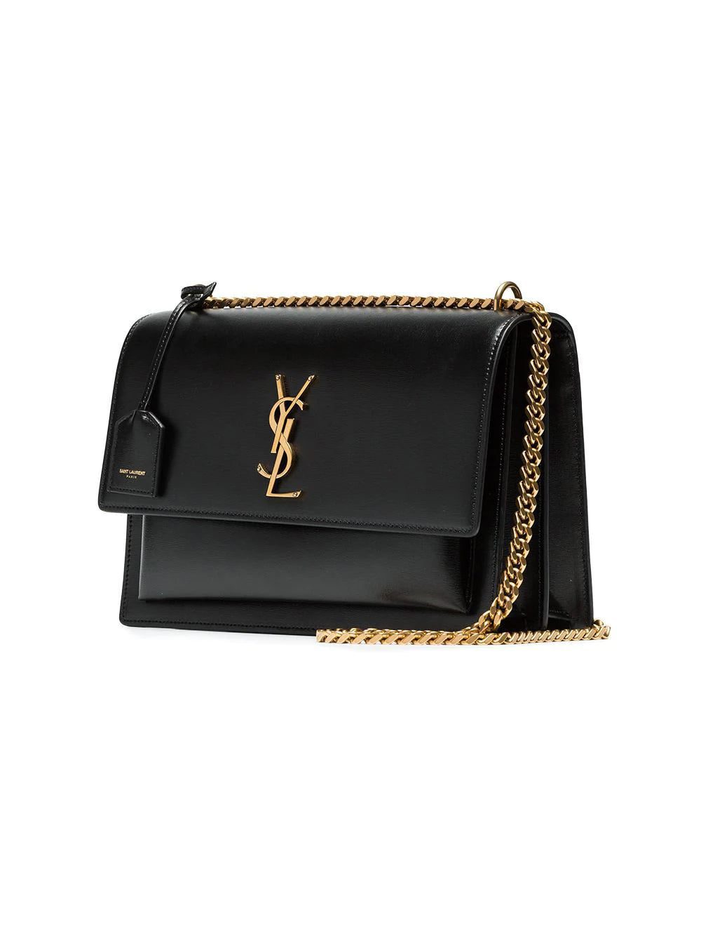Saint Laurent large Sunset leather bag - Image 5