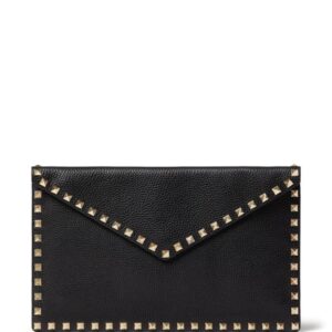Valentino Garavani Rockstud envelope clutch bag