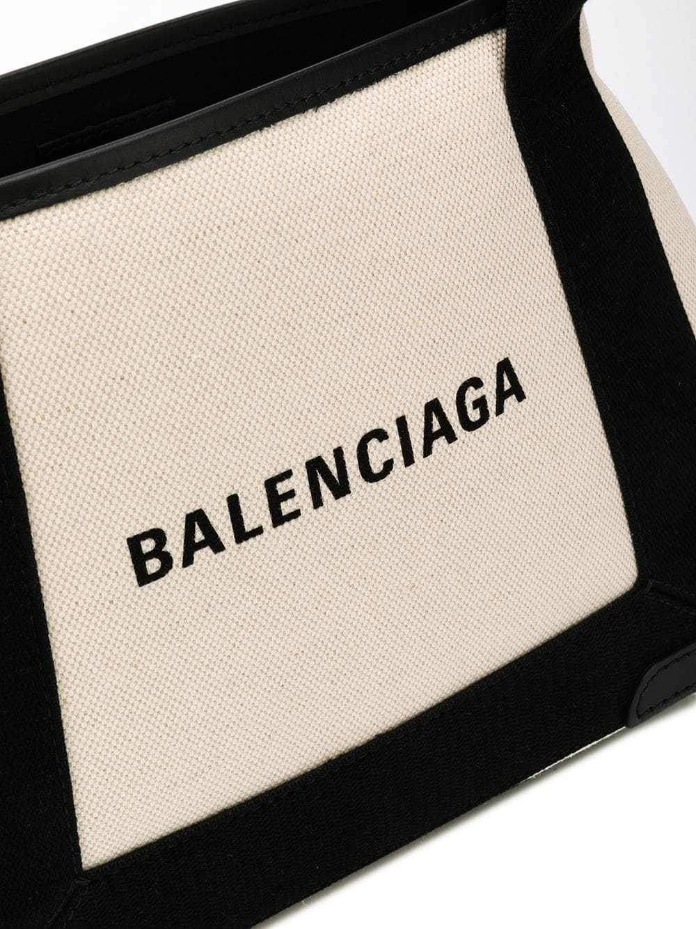 Balenciaga Navy XS Cabas tote bag - Image 4