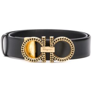 Ferragamo  double Gancini buckle belt