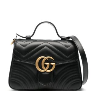 Gucci mini GG Marmont top-handle bag