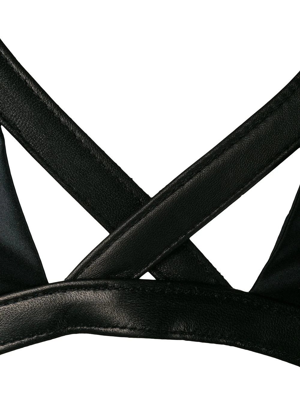 Something Wicked Jade satin bra - Image 4