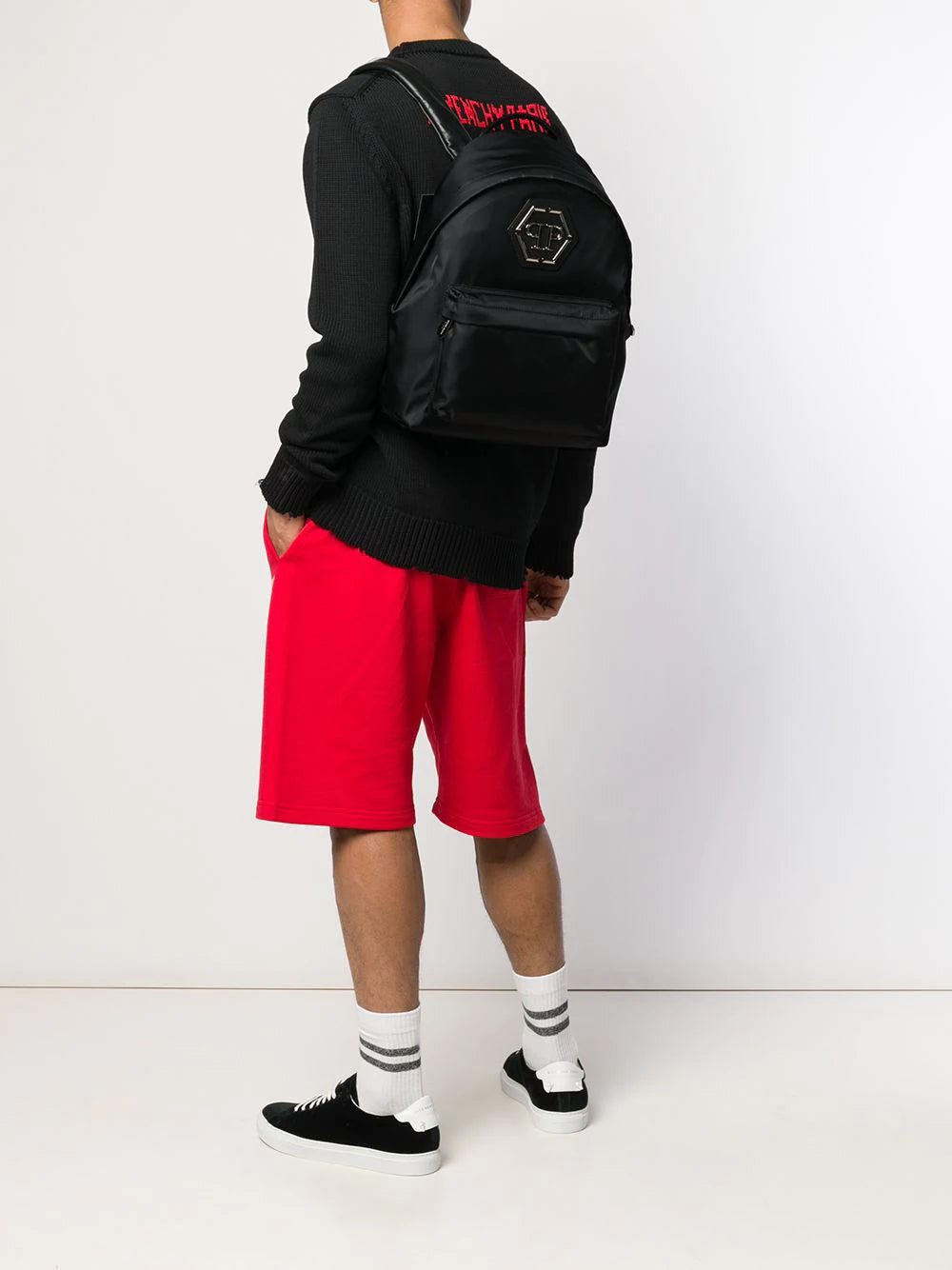 Phillip plein satin-shell backpack - Image 2