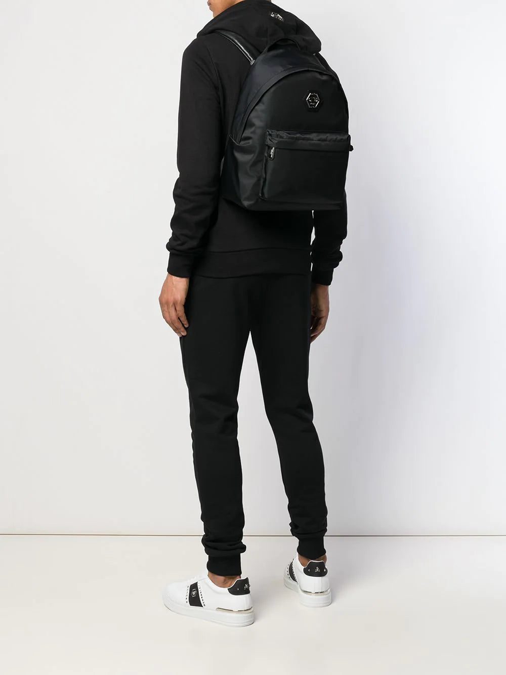 Phillip plein logo plaque backpack - Image 2