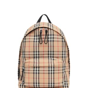 Burberry Vintage Check Nylon Backpack
