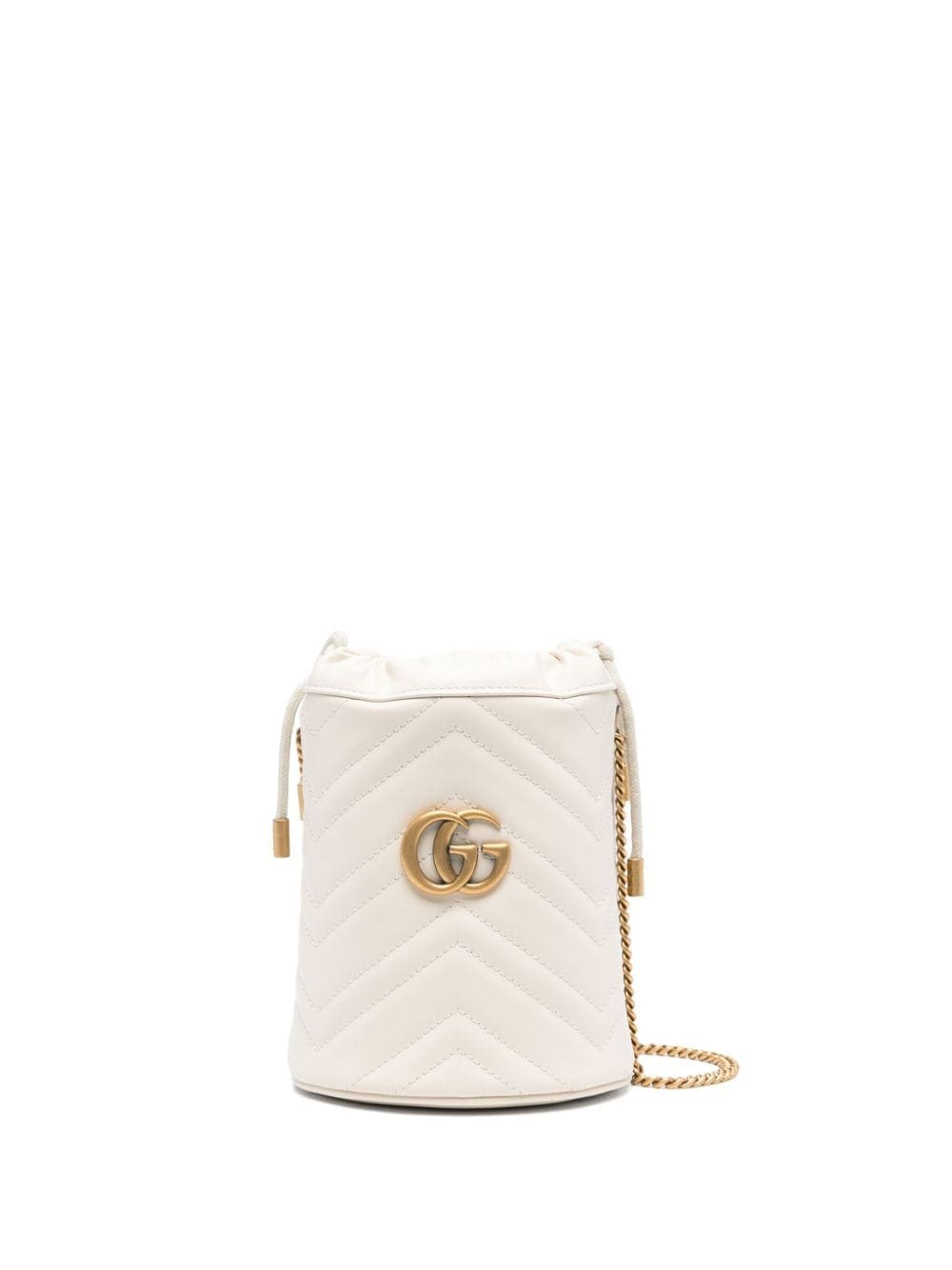 Gucci mini GG Marmont leather bucket bag