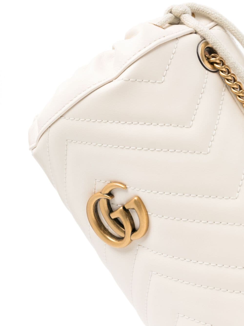 Gucci mini GG Marmont leather bucket bag - Image 4