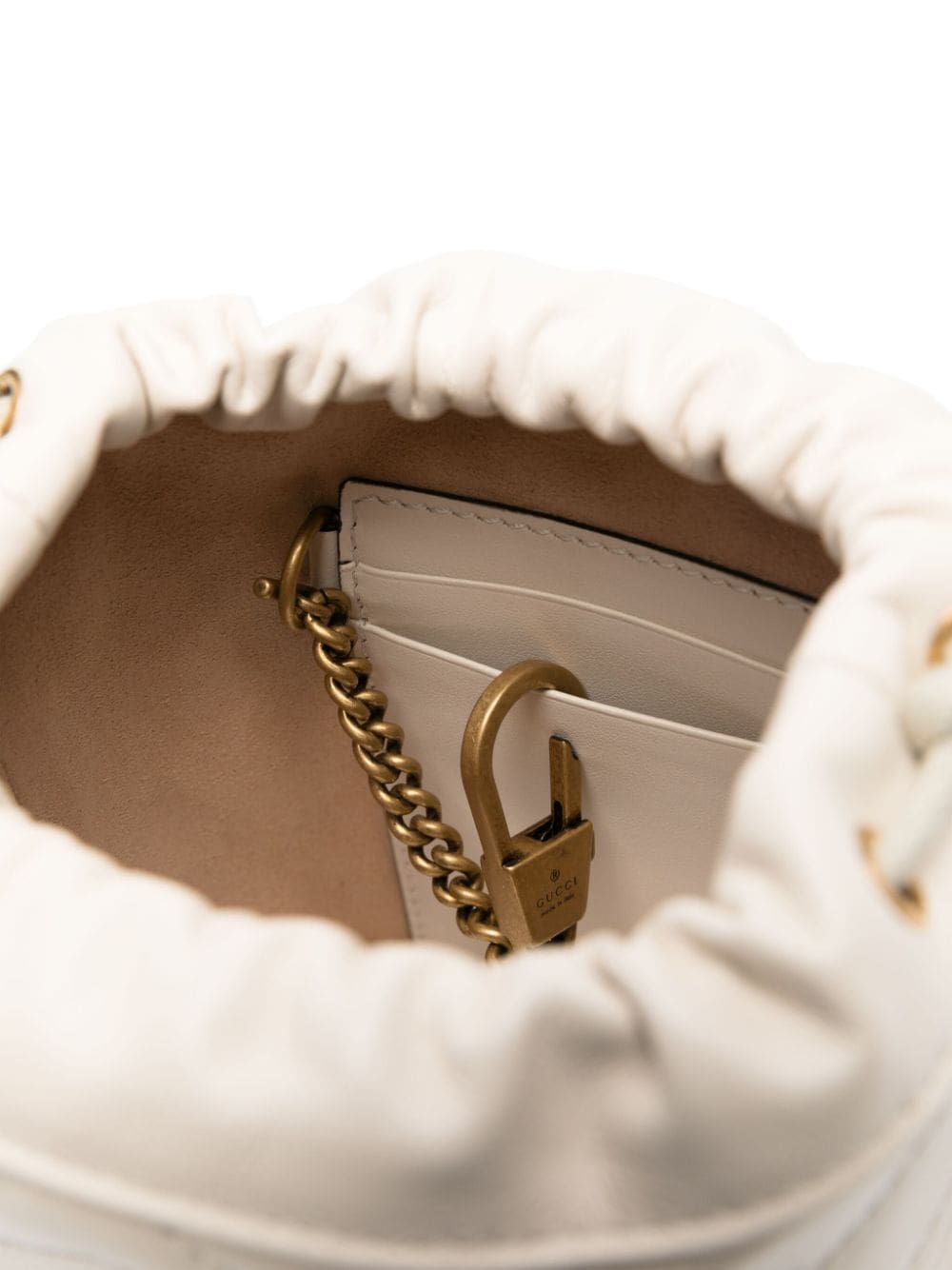 Gucci mini GG Marmont leather bucket bag - Image 5