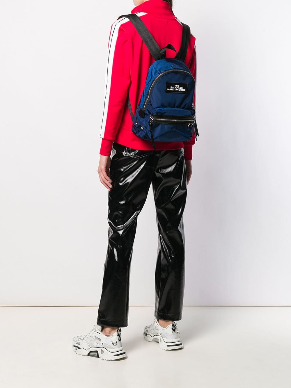 Marc Jacobs medium logo-patch backpack - Image 2