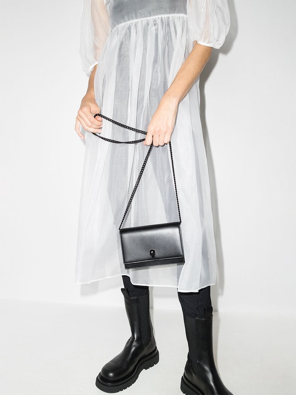 Alexander McQueen mini skull cross body bag - Image 2