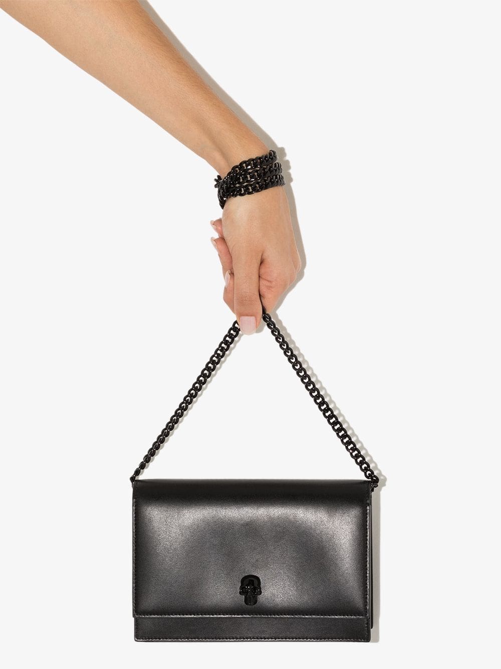 Alexander McQueen mini skull cross body bag - Image 4