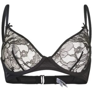 Fleur Du Mal Magnolia Lace unlined demi bra