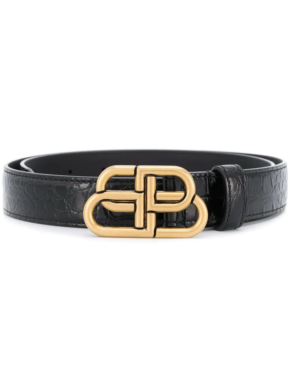 Balenciaga BB buckle belt