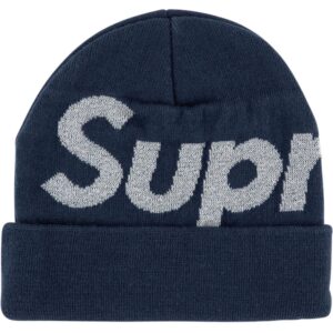 Supreme Big Logo beanie hat