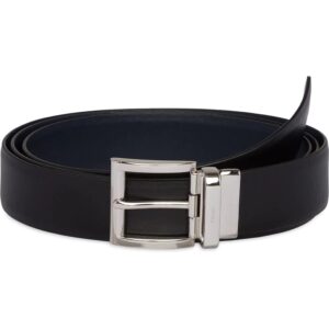 Prada  reversible buckled belt