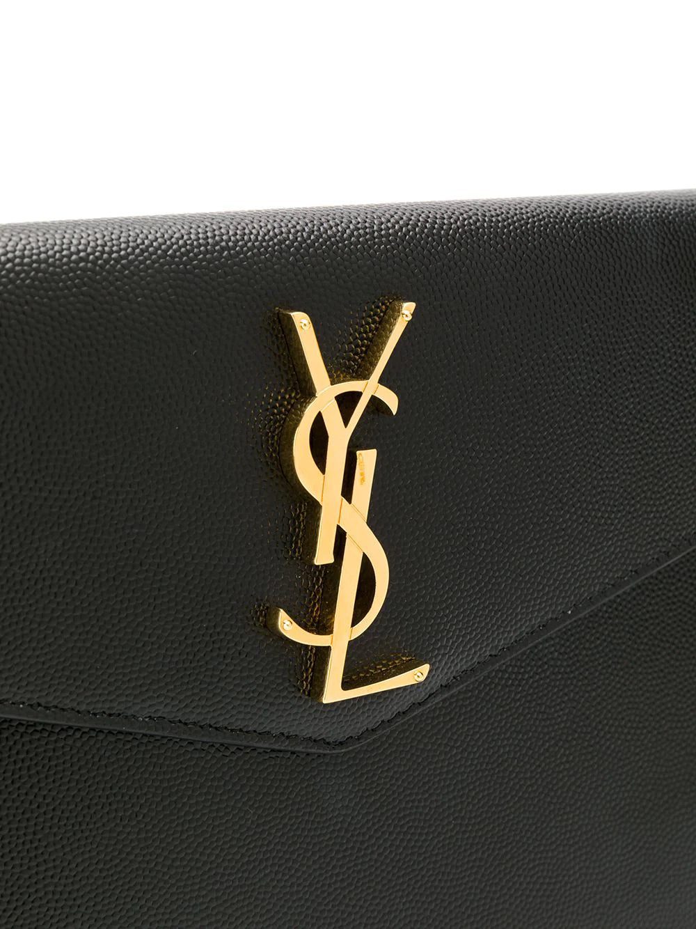 Saint Laurent medium monogram plaque pouch - Image 4