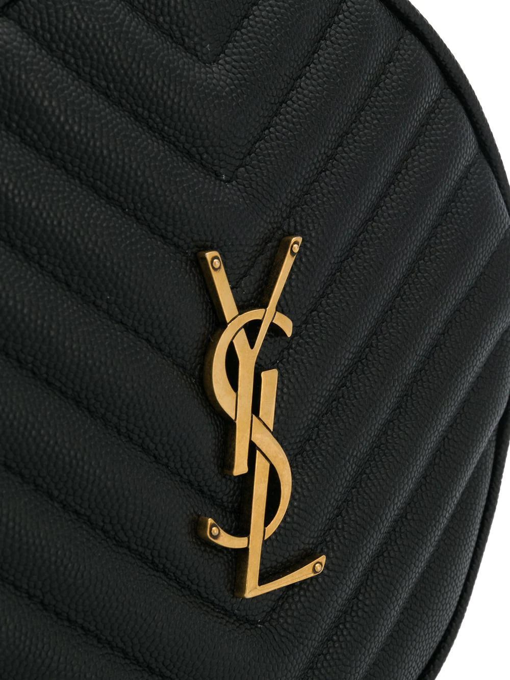 Saint Laurent round quilted bag - Image 4